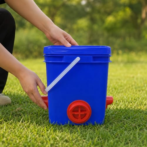 Automatic Feeder Dispenser Feeding Container Equipment for Bird Care Suitable for Farm Outdoor Breeding Backyard Coop, Automatic Poultry Feeder with