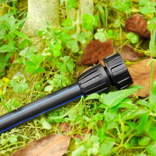JAYEE Drip Irrigation Tubing Faucet Adapters, 8 Pcs Irrigation Hose Adapter for 3/4" to 1/2" Vinyl Tubing, 3/4 Inch Faucet Connector Adapter Drip Line Parts for Garden Sprinkler Lawn Systems - color: 8P Faucet Adapter