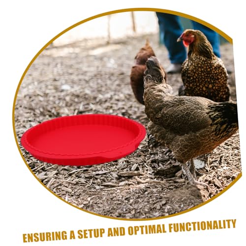 BESPORTBLE Silicone Chicken Nesting Box Pad Washable Egg-Laying Pad Coop Bedding Liner Chicken Accessory Nesting Mats for Hens