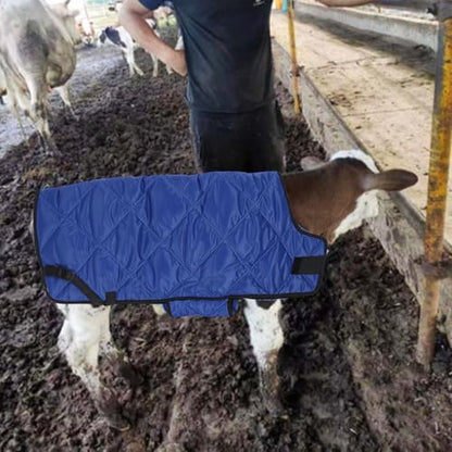 TOPINCN Windproof Water Resistants Calf Coat,Made from Premium Oxford Cloth, Double Breasted Buckle Design for Quick and Convenient wear, Adjustable and with Hooks and Loops Design