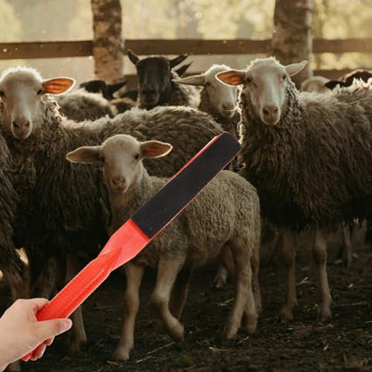 Outanaya Pig Driving Board Manual Livestock Forcing Paddle Lightweight Tool for Gentle Animal Guidance Pastures for Sheep and Pigs Handling