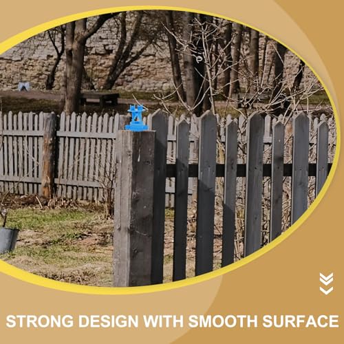 BESPORTBLE 50pcs Electric Fence Insulators Material for Farm Fencing Safe Livestock High Stability Easy Installation Prevents Energy Loss