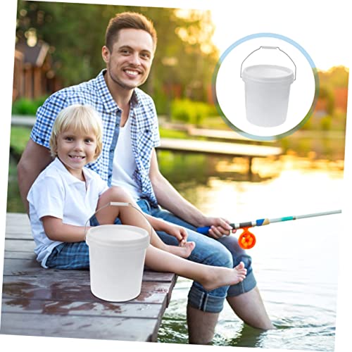 Food Grade Plastic Bucket with Lid Sealable Storage Container for Dry Liquid Products for Pet Food Livestock Feed and More