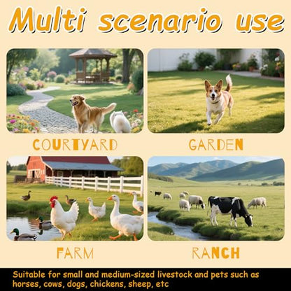 Automatic Animal Drinking Water Bowl with Float Valve and Drainage Hole 304 Stainless Steel Feeder Waterer Livestock Water Trough Suitable for Pet Dog Horse Cattle Goat Sheep 2Pcs（Dia 9in） - style: 2.5L-2pcs