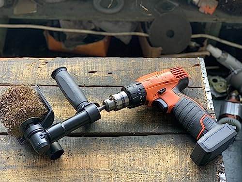 Aidelife Brass Brush Wheel for Mini Renovator Accessories, Cordless Drill/Impact Driver Wire Wheel - style: for Impact Driver