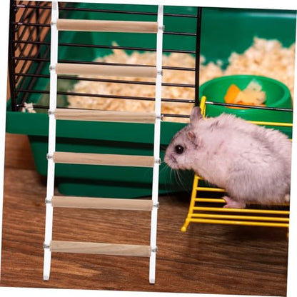 DECHOUS Bird Indoor Toy Small Pet Ladder Bird Biting Ladder Toy for Chicken Coop Parrot Cage