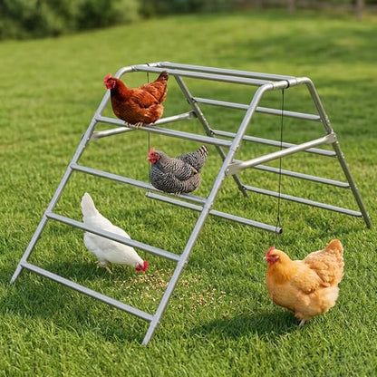 Large Chicken Perch for Coop, Roosting Bar for Hen Stand,Funny Chicken Toy for Chicken Coop Accessories