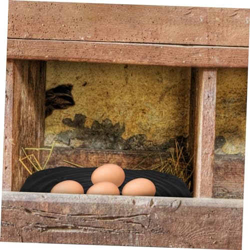 4Pcs Washable Chicken Nesting Pads Comfortable Coop Bedding for Egg Laying Durable Non Rolling Hen Nesting Box Liners Easy to Cut for Poultry Care Supplies
