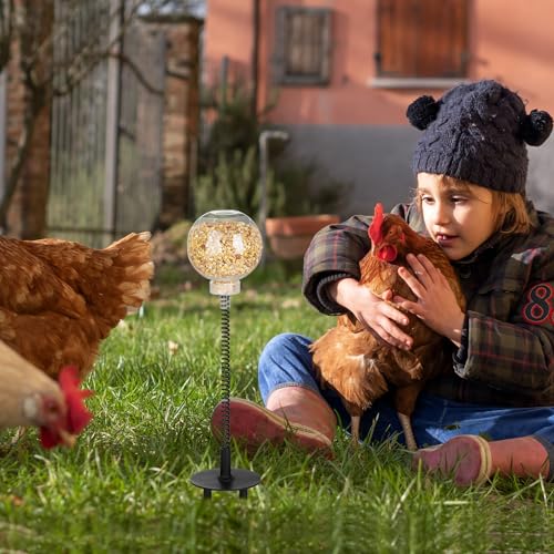 Peck Toy, Interactive Slow Feed Release Toy for Your Flock, Chicken Slow Feeder Boredom Busting Fun Maintain Your Hens Entertained(1 Pack) - size: 1 Count (Pack of 1)