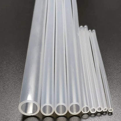 Silicone Tubing 3/8” ID, Food Grade 3/8" ID x 1/2" OD 16 Feet Length Pure Silicone Hose Tube for Home Brewing, Beer Line, Kegerator, Wine Making - size: 3/8" ID x 1/2" OD, style: 16 Feet