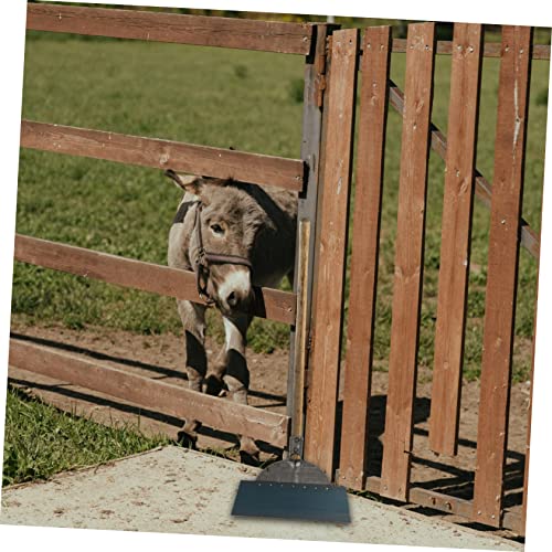 1pc Sturdy Metal Forged Garden Shovel Chicken Manure Wall Cement Scraper Household Outdoor Cleaning Tool