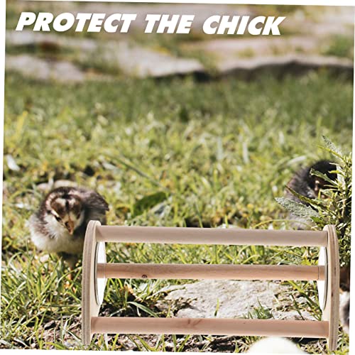 ORFOFE Chick Roost and Perch Stand for Hens Adjustable Wooden Chicken Brooder Stand Free Standing Roosting Bar Easy Assembly for Training Chicks