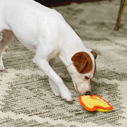 Outward Hound Durablez Minis Stuffing-Free Squeaky Plush Dog Toy for Puppies & Small Dogs - Interactive, Soft Yet Tough, No Mess, Jumbo Squeaker, Long-Lasting Play, Chicken - color: Chicky, size: X-Small
