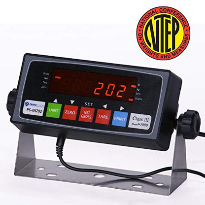 Prime 5000lb Livestock/Animal/Cattle Alleyway Scale / 96" Long/with Auto Recording Software