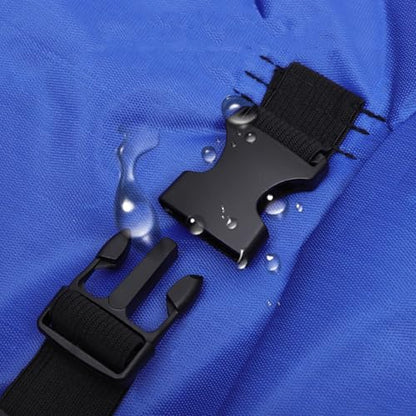 Beavorty Waterproof Calf Vest Warm Coat with Adjustable Buckle Windproof Design for Livestock Winter Apparel Pasture Supplies 42.51X33.46X0.39In