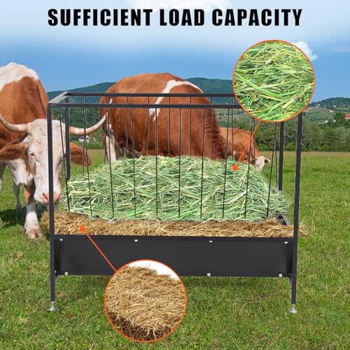 Poultry Automatic Feeder, Black Anti-Corrosion Feeding Trough, Chicken Coop Livestock Feeder, Outdoor Durable Feed Container