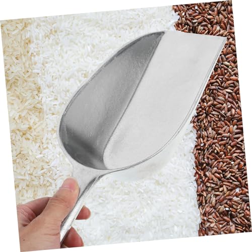 HANABASS Heavy Duty Food Scoop Retro Grain Shovel Aluminium Scoop Livestock Fodder Bulk