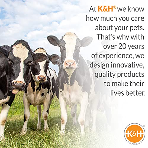 K&H Pet Products Bucket Heater, Ultimate Pail & Bucket Water Submersible Deicer (No Float), Animal Bucket Heater for Goats, Horses, Cattle, Chickens and Livestock Deicer - Red 250W - size: 250 Watts