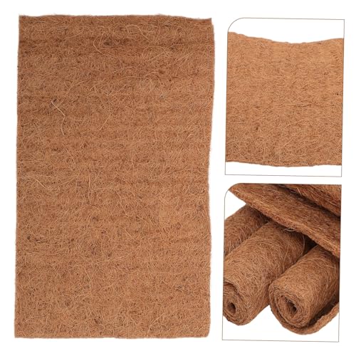 Toyvian 4pcs Washable Chicken Nesting Pads Soft Coconut Coir Nest Box Liners for Comfortable Egg Laying for Chicken Coop and Poultry Setup