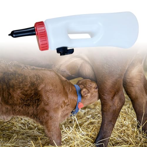 Calf Nursing Bottle Silicone Nipple Livestock Tool Silicone Nipple Bottle - color: 4000ML