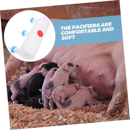 BESPORTBLE Sheep Piglets Breast Feeder Lamb Bottles Nipples Pet Feeding Device Easy to Use for Livestock