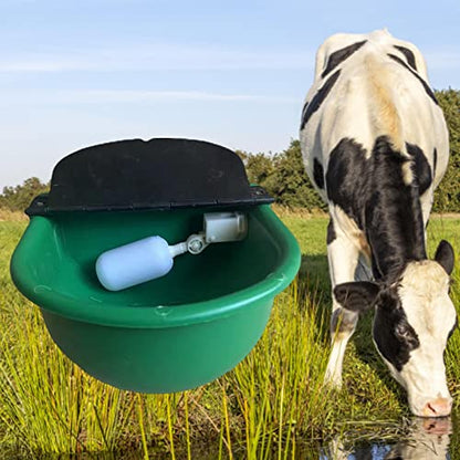 Automatic Horse Drinking Water Bowl, Livestock Waterer Drinking Cup with Float
