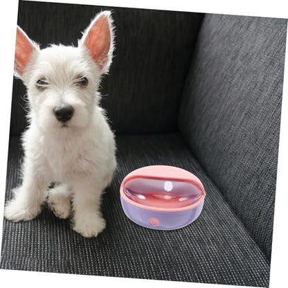 WOONEKY Small Pet Feeder with Pacifiers Spout Spillproof Milk Bowl for Puppies and Kittens Durable Material Versatile Design for Cats and Dogs for Newborn Pets