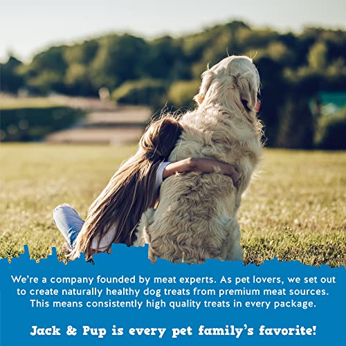 Jack&Pup Marrow Bones for Dogs (3 Pack), 6" Marrow BoneLong Lasting Dog Bones for Large Dogs, Natural Beef Bone