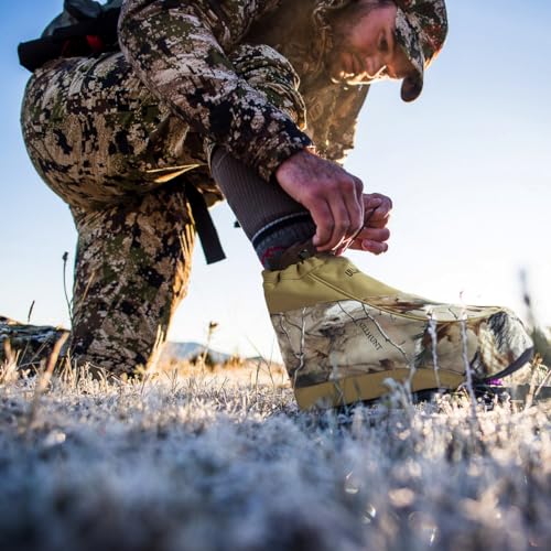 UIIHUNT Insulated Boot Covers, Hunting Boot Insulators, Water-Resistant, Lightweight Warmth, Premium Cold Weather Protection for Hunting, Tree Stand & Saddle Accessories