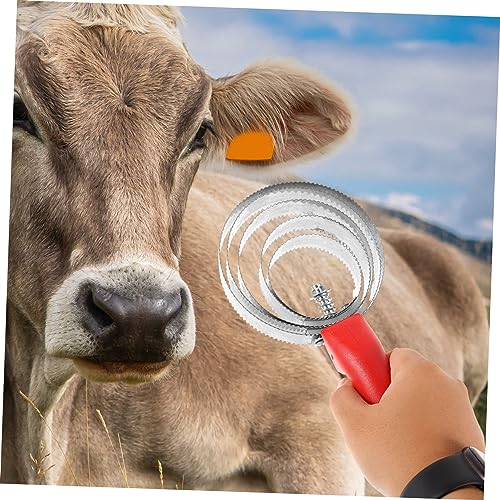 UPKOCH Cattle Hair Brush Horse Brush Curry Comb Pet Hair Removal Broom Livestock Grooming Kit
