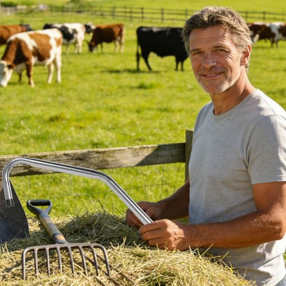 Cattle Anti Kicking Stick: Adjustable Cattle Sorting Stick | Anti Device Tool Rod Equipment Accessories for Stockbreeding Farmer
