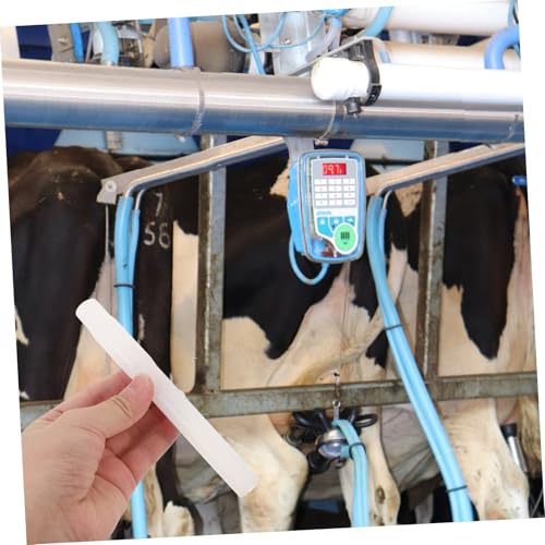 Abaodam 4pcs Milking Machine Accessories Rubber Milk Liner Tube Dairy Cow Goat Farm Milking Supplies Leak Easy to Use