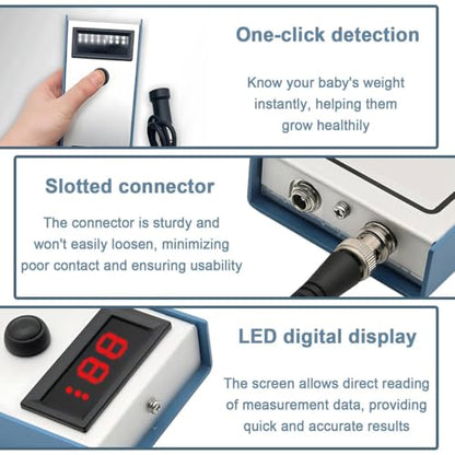 Livestock Fat Thickness Gauge, Cattle Backfat Measuring Tool, Testing Instrument, Home or Commercial Veterinary Equipment