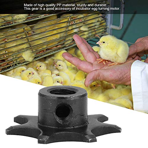 Incubator Equipment Incubator Motor Gear, Reversible Gear Wheel Incubator Gear for Egg Turning Motor