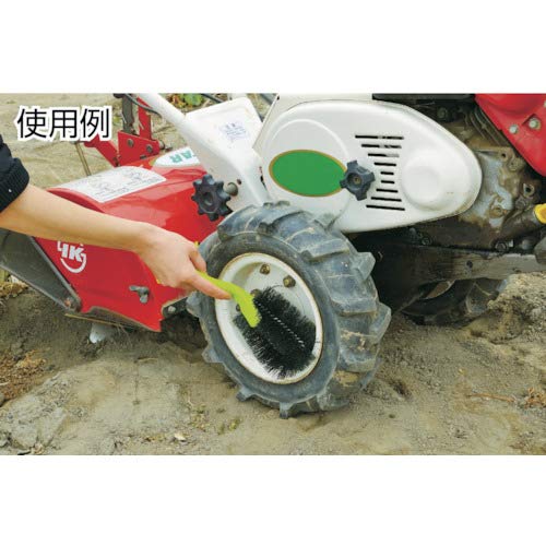 Azuma AZ655 Hard Corner Washing Brush, Large, Width 3.5 inches (9 cm), Total Length 9.8 inches (25 cm), Removes Stubborn Mud Dirt