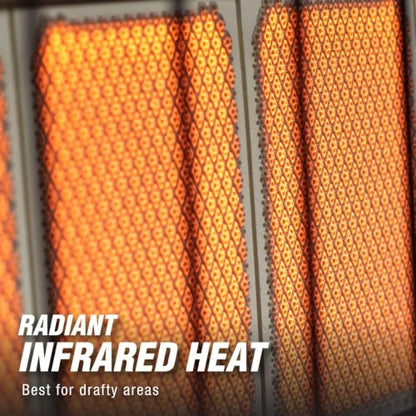 Mr. Heater 30,000 BTU Vent Free Radiant Dual Fuel Heater