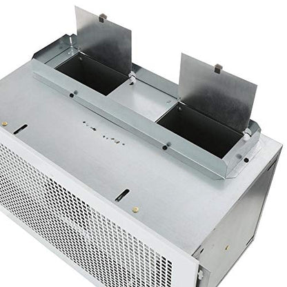 Broan-Nutone L400 High Capacity Ventilator Fan, Commercial Exhaust Fan, 2.3 Sones, 434 CFM, White - style: 434 CFM