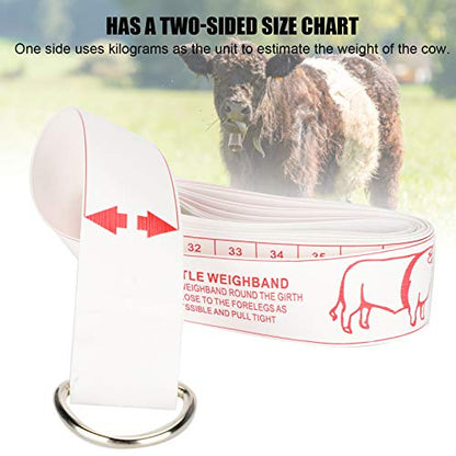 Cattle Tape Measure Bust Weight Contrast Ruler Soft Body Measuring Ruler for Farm Supplies