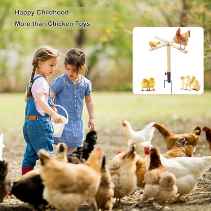 Chicken Perch Toys for Coop, Chick Perch Stand Wooden with Metal Ground Plug Chicken Roosting Bar Ladder Backyard Playground Suitable for Poultry Rooster Chicks Large Bird Parrot - size: 23*23 inches