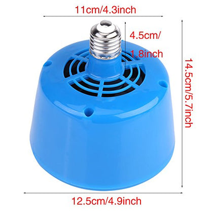Heating Lamp Thermostat, Chicken Coop Heater, Poultry Heat Lamp for Piglets Chicken Animal Breeding
