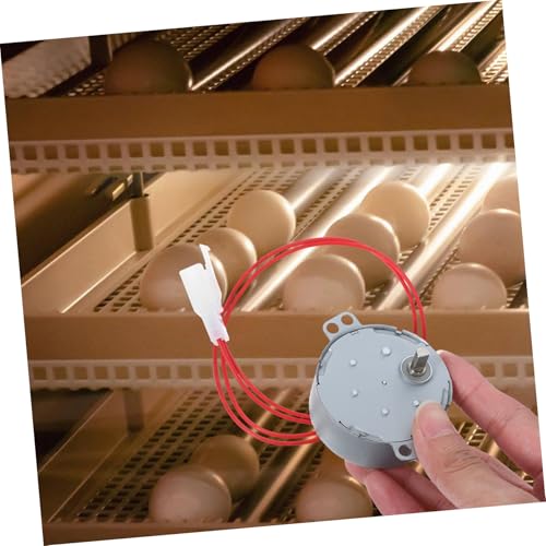 MERRYHAPY 110v Automatic Incubator Motor Durable Egg Turner Accessory for Poultry Farms Energy-efficient Rotating Device for Hatching Chicken and Quail Eggs