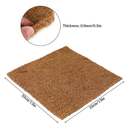 Chicken Nest Pad, 33 x 33 cm Washable Plastic Chicken Nest Box Liner,Chicken Nest Box,Chicken Nest Box Plastic Mat, Chicken Coop Bedding Liners Mat Laying Hen Nesting Box Pads for Hen Laying(10pcs) - color: 10pcs