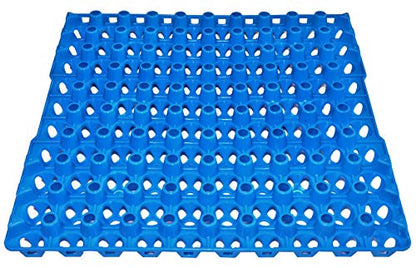 6 RITE FARM PRODUCTS 90 Egg Plastic Trays for Quail Pigeon Dove Bird Flat Carton