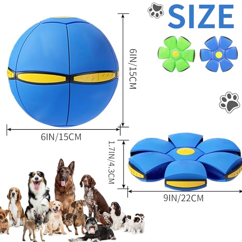 Pig Toy - Toy for Pigs, Interactive Pig Flying Saucer Disc Ball Toys with 6 Lights for Mini Pigs, Enrichment Play for Pet Pigs Supplies Enjoyment and Fun-Green - color: Green