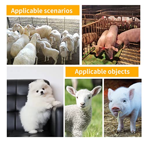15 Pack Nipple for Goats Lamb Teat Feeder Sheep Goat Lamb Milk Drink Nipples Soft Rubber Pacifier for Small Animal Nursing Lambs and Goat Kids