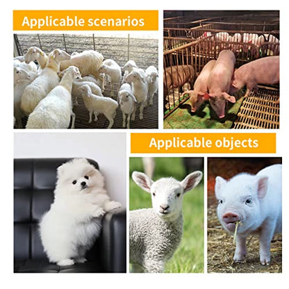 15 Pack Nipple for Goats Lamb Teat Feeder Sheep Goat Lamb Milk Drink Nipples Soft Rubber Pacifier for Small Animal Nursing Lambs and Goat Kids