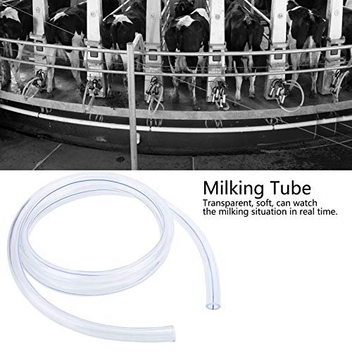 Transparent PVC Milking Tube (G3/8), Food Grade, wearMilking Machine Accessory