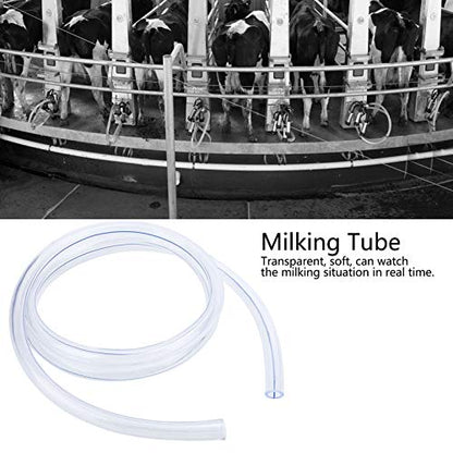Transparent PVC Milking Tube (G3/8), Food Grade, wearMilking Machine Accessory