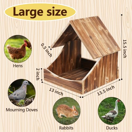 Chicken Nesting Boxes, Wall-Mounted Wooden Nesting Box,Specialized for Chicken Coops, Features a Cozy & Private Laying Space, Suitable for Chickens, Ducks and Other Poultry - color: 1 Pack