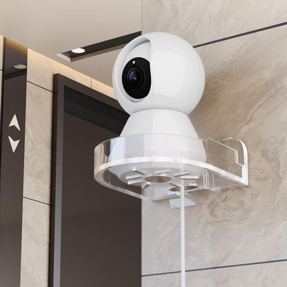 Adjustable Heavy-Duty Camera Wall Mount - No-Drilling Bracket for Indoor & Outdoor Security, Space-Saving Design with Easy Installation